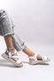 Drarnouk Women's Sandals0012202 White Skin - 5