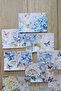 12 Pcs Scrapbook Hydrangea Butterfly Themed Scrapbook Paper Set Bullet Journal Decoupage Paper - 2