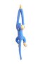 Quality Toy Plush Monkey with Snapable Hands 50 Cm. Colorful Monkey Screaming with Voice