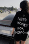 Blunt Blunt Need Money For Porsche Detail Oversize Unisex T-Shirt - 2