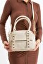 WOMEN'S PATTERNED HAND AND SHOULDER BAG - 5