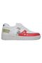 Women's Vegan Leather White Sneakers - Warner Bros Wonder Lola Bunny Design - 4