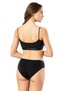 3-Piece Black, White and Gray Corded Cotton Half Tank with Pads (M=70-75,L=80-85,XL=90-95,2XL=100-105) - 5