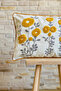 Punch Embroidered Single Decorative Daisy Design Throw Pillow Cover (panch) - 2