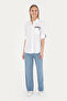 Women's White Long Sleeve Shirt G082SZ004.0001836995 TEKSPOR - 4