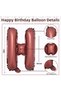3 Dinosaur Printed Balloon Themed Foil Balloon Number Balloon Birthday Party Happy Birthday Balloon - 3