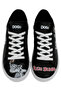 Women's Vegan Leather Black Sneakers - Warner Bros What's Up Doc?Bugs Bunny Design - 2