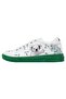 Women's Vegan Leather White Sneakers - Koala Hug Design - 4