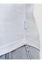 Round Neck Basic Plain White Color T-Shirt12164936 - 7