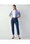 Mom Fit Cut Indigo Jean Trousers - 3