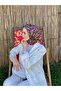 Nature Mina Soft Scarf Red Black 1146-08 - 2