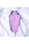 Swan Necklace Love Collection Silver Color Zircon-Sapphire Stone Steel Non-Tarnish - 2