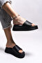 Loukerios Women's Slippers0012315 Black - 5