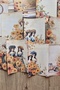 26Pcs Autumn Flower Themed Scrapbook Paper Set Bullet Journal Decoupage Paper - 8