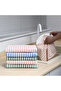 Fluffy Cotton Kitchen Cloth Super Absorbent Non-Marking Microfiber Washcloth Cleaning Cloth 30X30Cm 3Pcs - 2