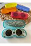 Scandinavian Model Black Color Children's Sunglasses + Glasses Box WITH GIFT - 5