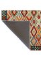 Geometric Modern Patterned Woven Base and Decorative Carpet in Frame Miravip81 - 5