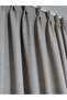100% Blackout Linen Background Curtain 1x2.5 Pleated