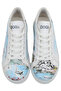 Women's Vegan Leather White Sneakers - Lago Di Como Design - 2