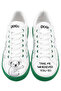 Women's Vegan Leather White Sneakers - Koala Hug Design - 3