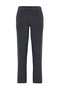 Premium Gray 100% Linen Straight Fit Elastic Waist Tie Belted Trousers Tmnss24Pl00018 - 7