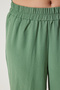 Women's Green Flowing Tunic Palazzo Knitted Set TO00133 - 6