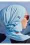 Hijab Sea Bonnet- Blue - 3