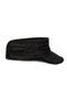 Black Castro Summer Linen Hat