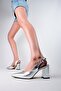 Gabriel Women's Heeled Shoes Side Tie-grey