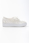 White Low Sole Pearl Wedding Dress Evening Dress Shoes - 3