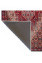 Red Baklava Flowing Motif Floral Colorful Traditional Woven Base and Decorative Carpet Miravip112 - 5