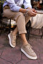 GWEN WOMEN VIZON LINEN RUBBER SNEAKER - 2