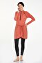 3 Different Shapes Wearable Lycra Full Covered Hijab Swimsuit Robb 4460 Cinnamon - 5