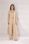Long Linen Tunic - Beige - 4