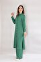 Long Linen Tunic - Green - 3