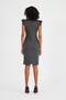 V-NECK DRESS with Ruffle Detail(B24-00180) - 4