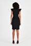 V-NECK DRESS with Ruffle Detail(B24-00180) - 4