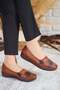 Drzen 256 Women's Leather Comfort Shoes