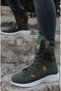Bronze S600 Lace-up Khaki Camouflage Boxer Unisex Sports Boots - 3