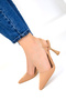 Nude Women's Classic Heeled Shoes 19098 - 4