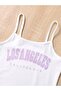 Children's Los Angeles Printed Dress & Crop T-shirt Combination - 3
