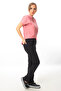 Surgical Doctor Nurse Uniform Alpaca Powder Pink Top Black Bottom Set - 6