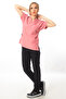 Surgical Doctor Nurse Uniform Alpaca Powder Pink Top Black Bottom Set - 7