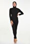 Jumpsuit Vest Full Covered Hijab Swimsuit Mayte 2185 Black - 3