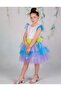 Colorful Layered Girls' Dress - 3