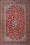 Flower Red Diamond Colorful Traditional Woven Base and Decorative Carpet Miravip114
