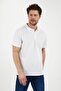 White Slim/slim Fitt Polo Collar Summer T-shirt - 2