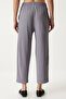 Stone Gray Knitted Kimono and Trousers Set - Lby0001 - 5
