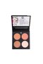 Define Beauty 4-Piece High Pigmentation Makeup Palette - Contour, Brightening, Blush and Bronzer - 3