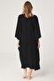 Yurkemi Tied Long Dress Black - 2